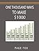 Produktbild One Thousand Ways to Make $1000