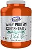 NOW Foods Sports Nutrition, Whey Protein Concentrate, 24 G con BCAAs, Polvo Sin Sabor, 5-Libras 5 Libra (Paquete de 1) 2