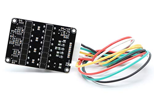 3S 4S 12V 5A Battery Active Equalizer BMS Balancer Lipo Li-ion LFP LiFePO4 Lithium Battery Balance Active Energy Transfer Equalization Module Faster Whole Group Capacitor Balancer PCB2