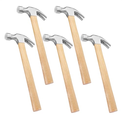 5 Pack Claw Hammers - Perfect for DIY & Repairs -18 5 Pack Claw Hammers - Perfect for DIY & Repairs -18