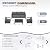 Amopatio Aluminum Patio Furniture Set, 6 Pieces Modern Patio Conversation Sets, Outdoor Sectional Metal Sofa with Coffee Table for Balcony, Garden, Dark Grey (Included Waterproof Covers)