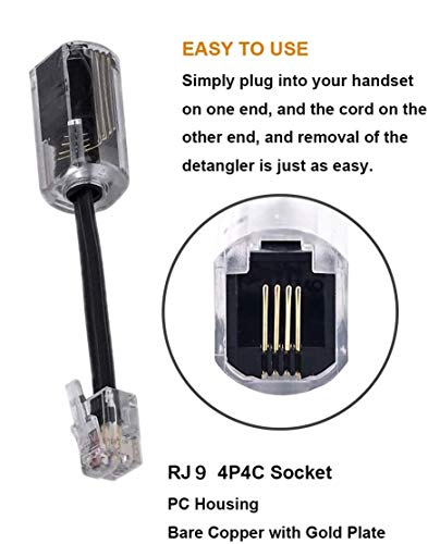KEWAYO - Cavo telefonico a spirale modulare, 1