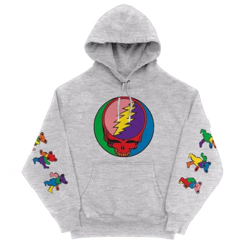 Grateful Dead SYF & Bear Hoodie Grey Large