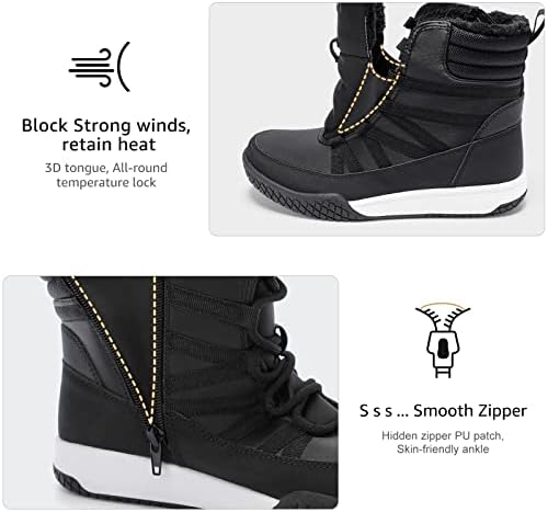 STQ Women’s Winter Walking Boots Review: Cozy Ankle Bootie Bliss插图5