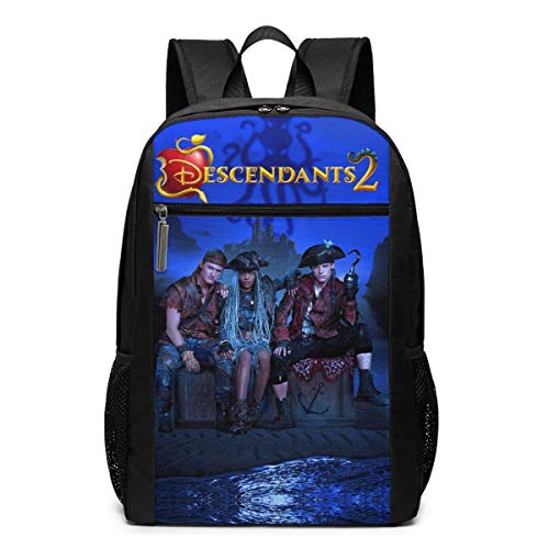 Descendientes 2 Hombres y Mujeres Mochila de Viaje de Negocios para portátil Escolar