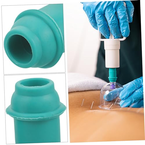 ORFOFE 10 piezas Conectores de bomba de ventosas para terapia de ventosas manual miniatura 5