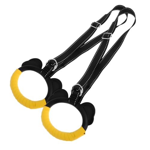 Anillas para gimnasio con correas ajustables y resistentes miniatura 1