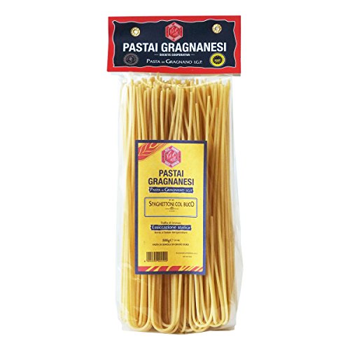 Spaghetti Col Buco Italian Pasta di Gragnano 500 Gram - Pack of 3