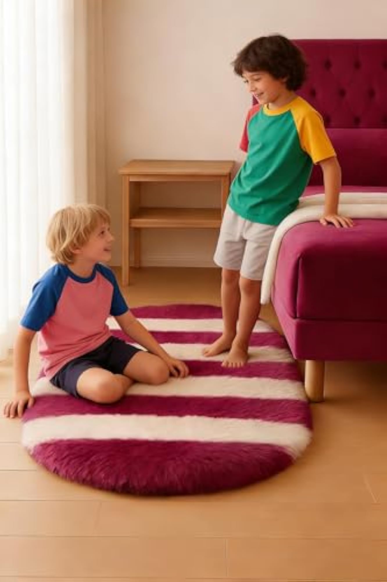 Women's Contemporary Plush Soft Runner Rug
