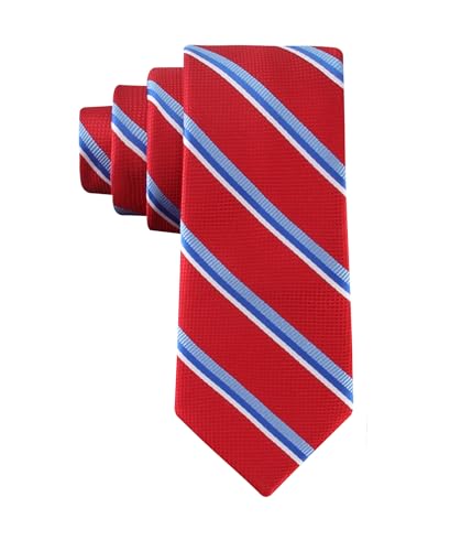 Tommy Hilfiger Boys Falmouth Stripe Tie Red One Size