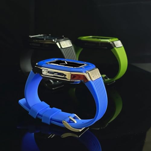 Kit de modification en acier inoxydable boîtier montre métal 44mm