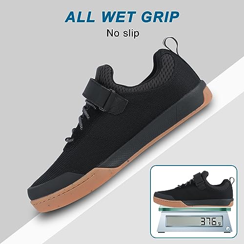 Men's Mountain Bike Shoes Elastic Closure | Lightweight, Waterproof, Breathable MTB Shoes 5