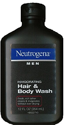 Neutrogena Men Invigorating Hair and Body Wash, 12 Fluid Ounce (354 ml)
