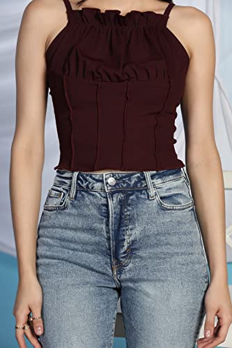 Image of GRECIILOOKS Women's Regular Fit Tops | Tops for Women | Tops for Jeans for Women | Korean Tops for Women | One Piece Dress for Women | Western Tops for Women Stylish