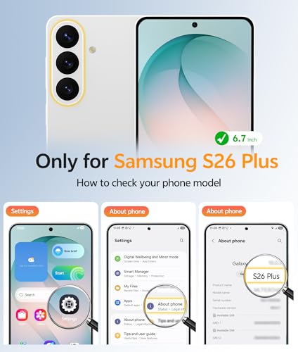 Image of FNTCASE for Samsung Galaxy S26+ Plus Case: [Fit for Magsafe] [Full Camera Protection + Screen Protector] Translucent Matte Military Grade - Shockproof Protective Phone Cover for S26 Plus - Sage Green