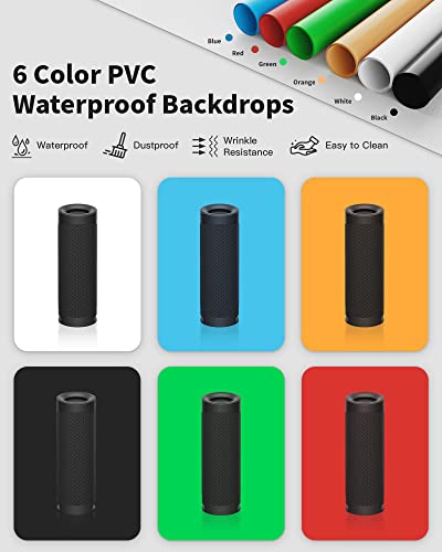 Glendan Light Box Photography, Portable Photo Studio Light Box, 16" x 16" Professional Dimmable Shooting Tent Kit with 216 LED Table Top Light & 6 Backdrops Photo Box for Product Photography - Image 5