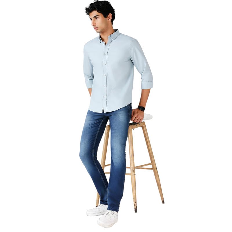 Image of MARK & ALBERT Men's Cotton Formal Shirt