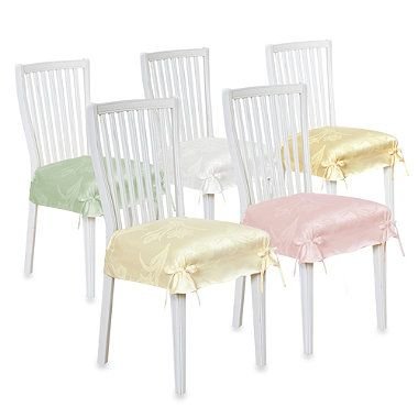 Spring Meadow Damask Seat Covers Set of 2 Color pink