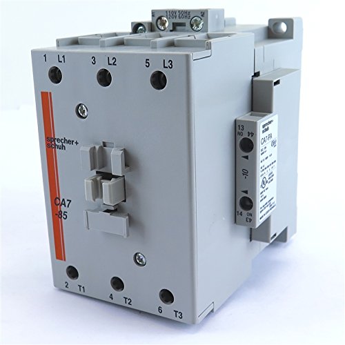 CA7-85-10-24Z SPRECHER+SCHUH CONTACTOR 85A 24V AC Coil 1NO Auxiliary Contact