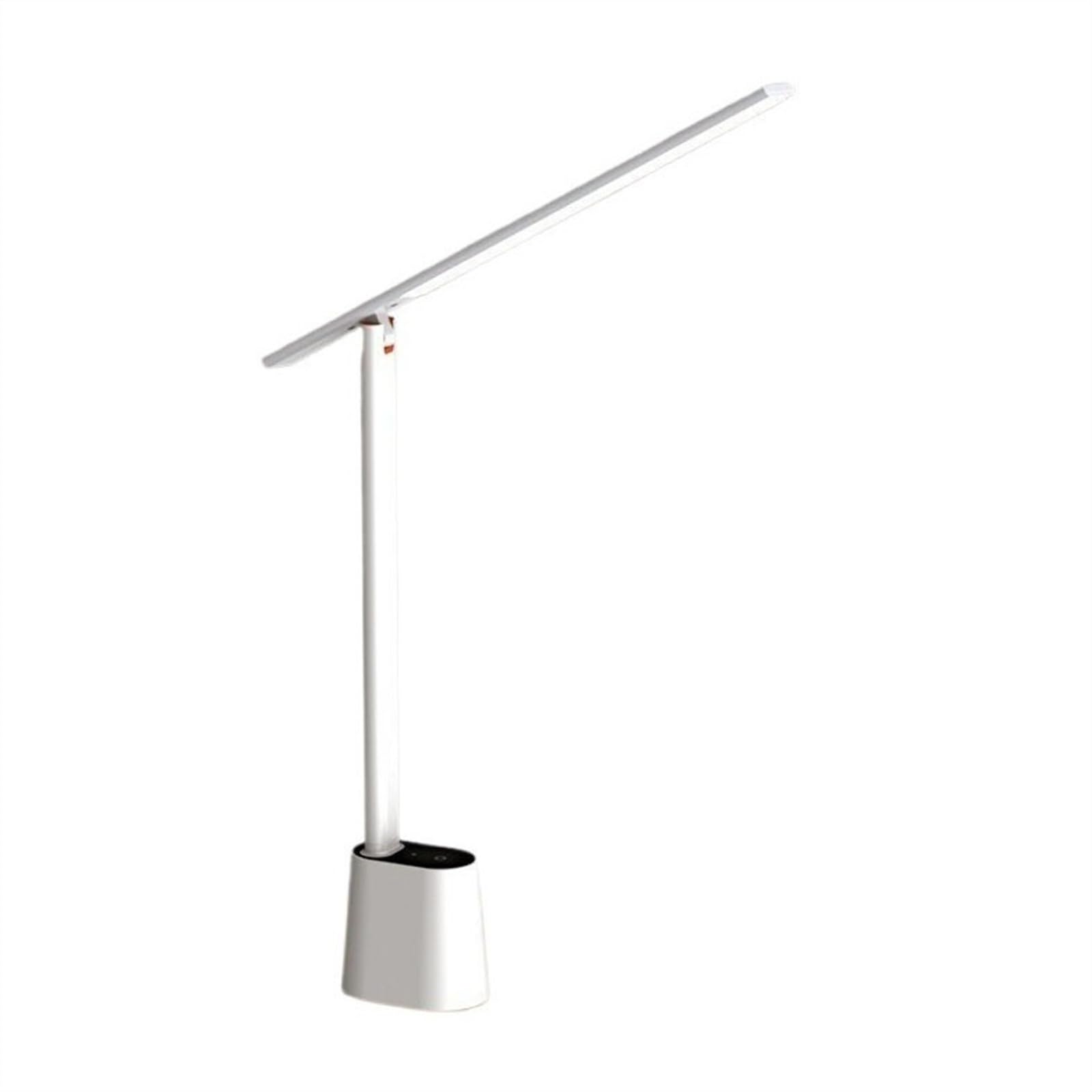 Lampa biurkowa Lampa biurkowa LED z możliwością ładowania, składana lampka do czytania 3 trybami oświetlenia i płynnym przyciemnianiem, funkcja pamięci, automatyczna regulacja jasności