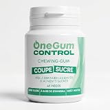 OneGum CONTROL Chewing-Gum Menthe Coupe-Sucre Gymnema Sylvestre, Boîte 45