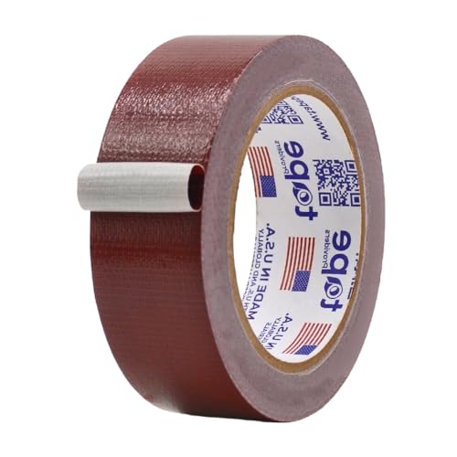 Image of MAT Duct Tape Burgundy Industrial Grade, 1.5 inch x 60 ft. Waterproof, UV Resistant for Crafts, Home Improvement, Repairs, & Projects