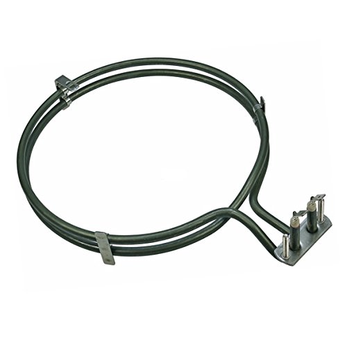 Four à air chaud, ventilation élément chauffant résistance 2500 watts pour Bosch Siemens 083517, AEG Electrolux 899661912861