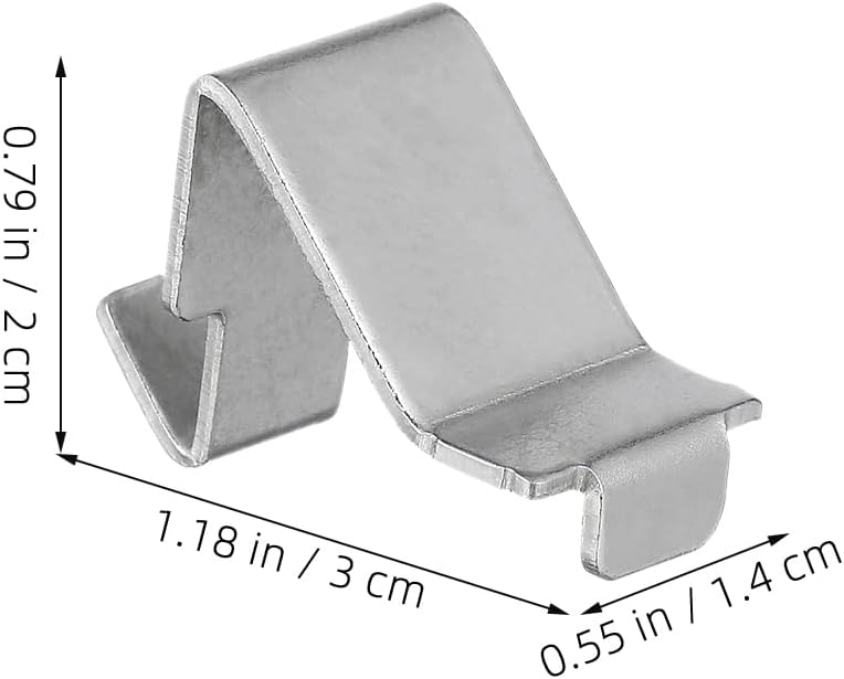 Pack of 50 Metal Shelf Brackets Clips S Shaped Sturdy Shelf Holder for Filing Cabinet Material Metal Easy Assembly Height Adjustable Suitable for Office Wooden Shelves