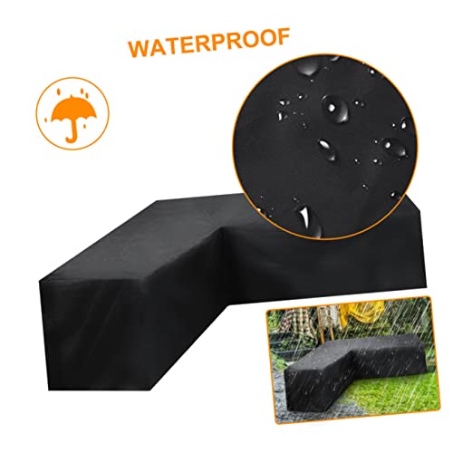 Housse de protection imperméable pour éviter l'humidité sur canapé d'angle - 3