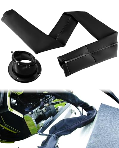 Kit de gestion de câbles de yacht avec manchon de gréement zippé 122 cm