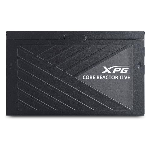 XPG CORE Reactor II VE, Black, 80 Plus Gold PSU, 850W, FDB 120mm Fan, 140x150x86mm, ATX 3.1 / EPS v2.92 (COREREACTORIIVE850G-BKCUS)
