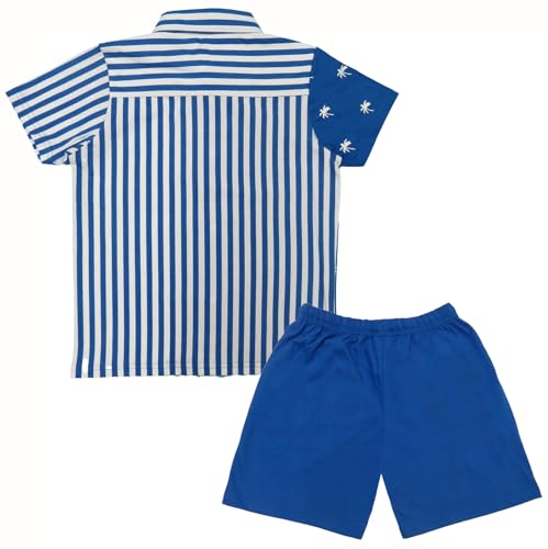 Image of Clothe Funn Boys Printed Cotton Half Sleeves T-Shirt & Shorts Set