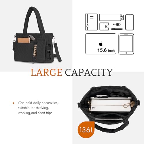 Bolso Tote para mujer con cierre, pack de 2 miniatura 6