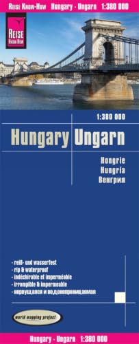 World Mapping Project   Reise Know-How Landkarte Ungarn   Hungary (1380000) - Reise Know-How Verlag Peter Rump Karte (im Sinne von Landkarte)