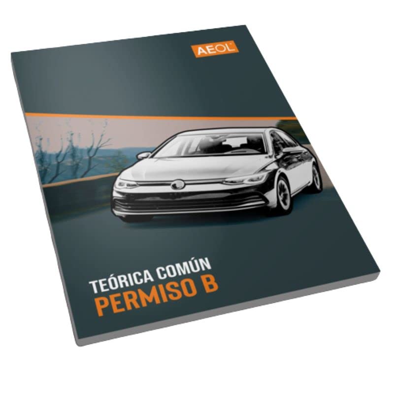 Manual AEOL Permiso B 2022 con Código QR Actualizaciones Prepárate el Teórico del Carné de Coche...