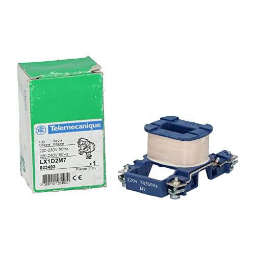 Bobine 220V 50/60Hz lx1d2 m7 robuste pour contacteurs d09-d18