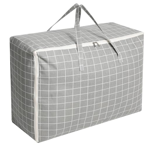 Cozary Aufbewahrungstasche Groß, 105L Umzugstaschen mit...