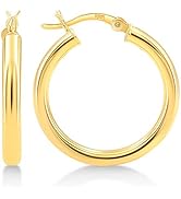 KEZEF 925 Sterling Silver Hoop K&uuml;peler Kadınlar İ&ccedil;in Y&uuml;ksek Parlatılmış G&uuml;m&uuml;ş Halka K&uuml;peler Hipoalerjen...