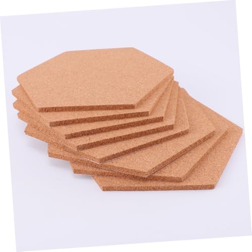 Tableau Liège Hexagonal Auto-adhésif pour Organiser vos Mémos sans Percer