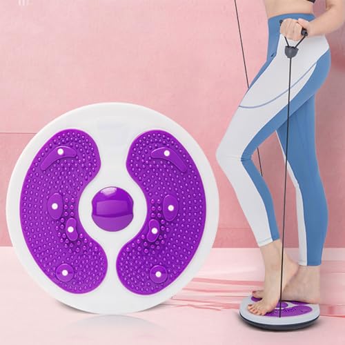Disco de cintura giratoria con asas y masaje para entrenamiento