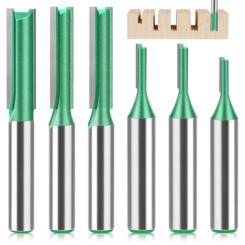 Fräser für Oberfräse Set Nutfräser 8mm Schaft 6 Stück Router Bits Holzfräser 3mm 4mm 5mm 6mm 7mm 8mm Nutenfräser Holzfräse Oberfräse Zubehör Fräsbohrer Bohrfräser für Holz Schneiden Nutfräsen Fräser für Oberfräse Set Nutfräser 8mm Schaft 6 Stück Router Bits Holzfräser 3mm 4mm 5mm 6mm 7mm 8mm Nutenfräser Holzfräse Oberfräse Zubehör Fräsbohrer Bohrfräser für Holz Schneiden Nutfräsen