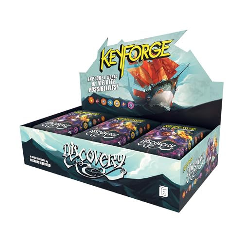 Mazzi pronti per il torneo: ogni mazzo del Discovery Display è legale per i tornei, rendendolo ideale per introdurre nuovi giocatori a eventi competitivi KeyForge nei negozi locali o nelle riunioni amichevoli.