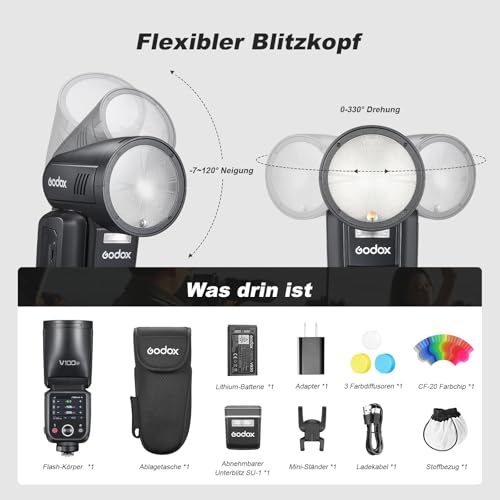 Ficha técnica Godox V100S V100 S Cabeza Redonda Flash de Cámara 100Ws 2.3 Pantalla Táctil a Todo Color Altamente Sensible para Sony Flash de Cámara Speedlite Speedlight - Fernando Cortés Ficha técnica Godox V100S V100 S Cabeza Redonda Flash de Cámara 100Ws 2.3 Pantalla Táctil a Todo Color Altamente Sensible para Sony Flash de Cámara Speedlite Speedlight - Fernando Cortés