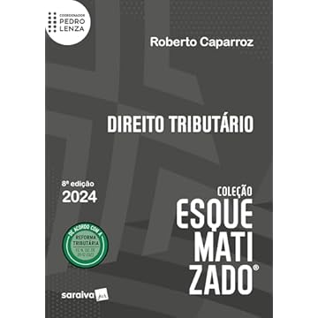 Capa do livro Direito tributário esquematizado - 8ª edição 2024