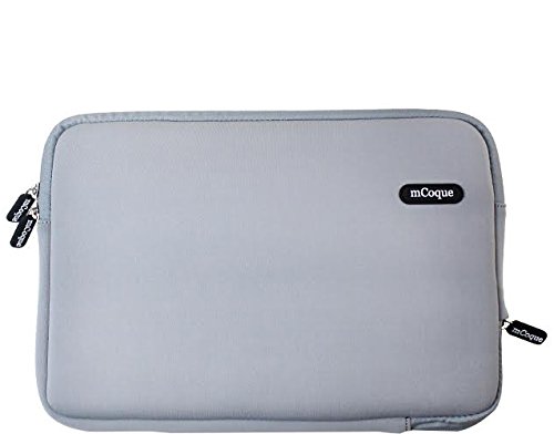 mCoque Business Neoprene Sleeve with Inside Protection Foam for 11.6-Inch Laptop/Chromebook/MacBook Air/Tablet (Gray)