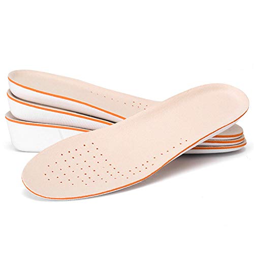 VUCDXOP Aumentar la Plantilla de Altura 1.5cm / 2.5cm / 3.5cm Transpirable Alta Completa Zapato Aumento de Almohadillas para Cojines Interiores...