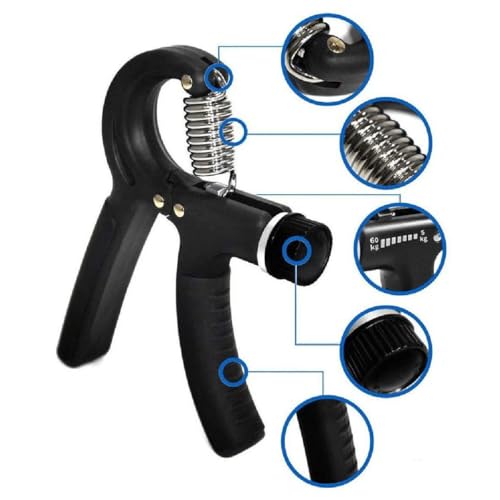 Kit Hand Grip Mola Flexor Punho Pulso Aparelho Fortalecedor Fortalecimento de Mãos Dedos Punhos Ante
