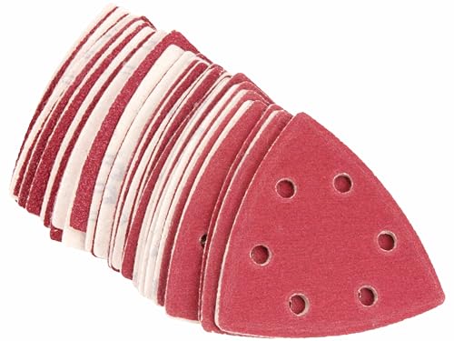 ToolTech - 50 triangles de ponçage - Schleifbltter 10x K40 -60-80-100-120-180