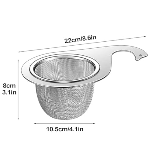Colador de acero inoxidable para fregadero de cocina miniatura 4