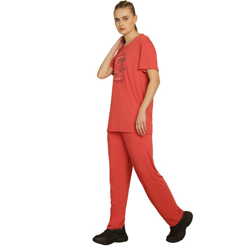 Image of Mack Jonney Cotton Printed CO-ORD Set Tracksuit for WOMEN